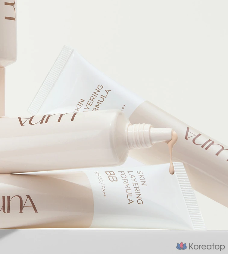 BB-крем Luna Skin Layering Formula SPF35 PA++, 50 г, 1 шт., фото 6