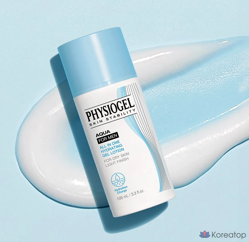 Увлажняющий гель-лосьон PHYSIOGEL Aqua for Men All-in-One, 100 мл, 1 шт.