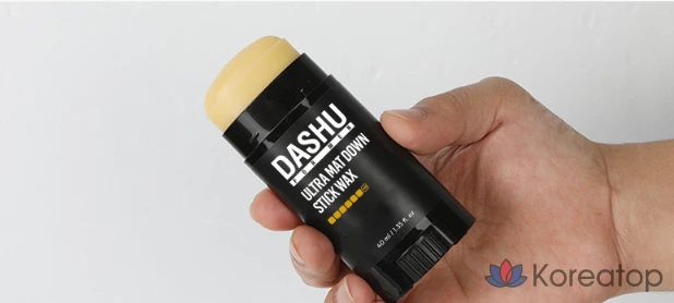 Восковая паста для волос DASHU For Men Premium Ultra Matte Down Stick Hair Wax, 40 мл, 1 шт.