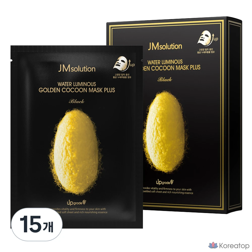 Тканевая маска для лица JM Solution Water Luminous Golden Cocoon Mask Plus, 150 шт.