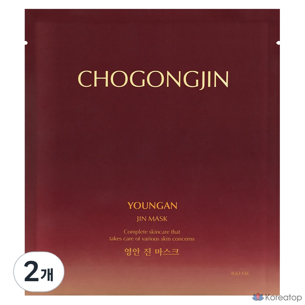 Missha Chogongjin Youngan Jin Маска 18г, 1 упаковка, 2 шт.