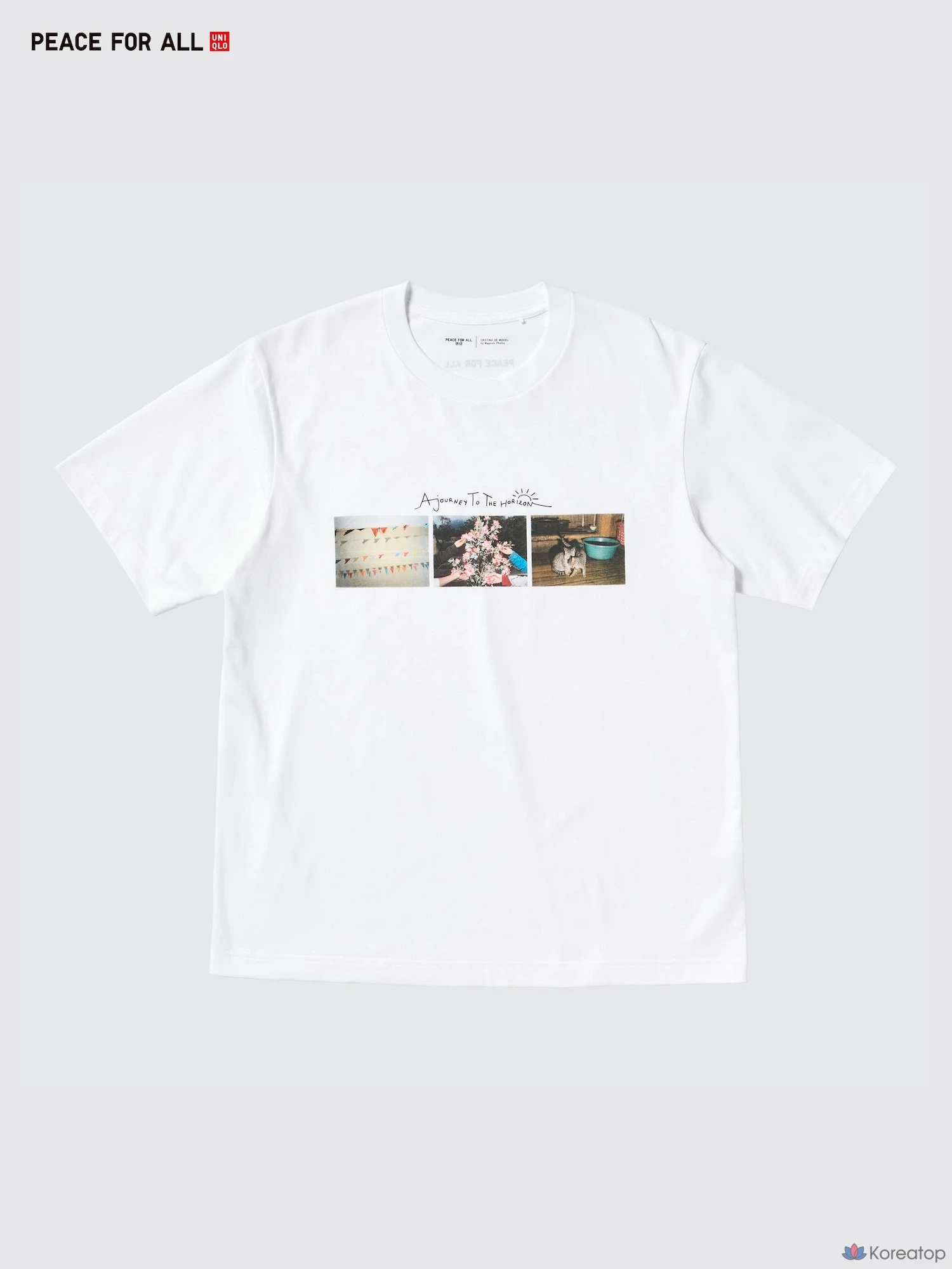Футболка Uniqlo PEACE FOR ALL Graphic T-Shirt Regular Fit Magnum B