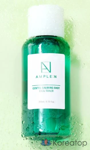 Тоник для лица Koreana Ample:N &amp; Centel Calming Shot Cica, 1 шт., 200 мл
