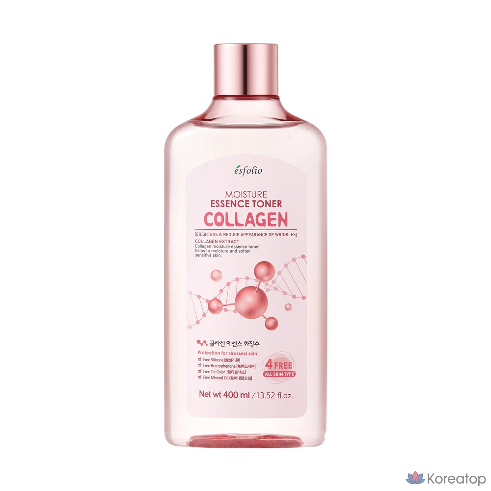 Набор Esfolio Collagen Basic из 3 средств (тоник + лосьон + крем), 1 шт.