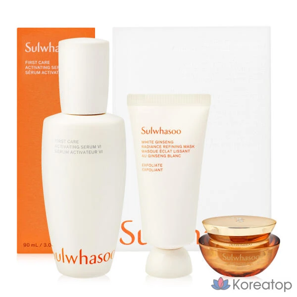 Sulwhasoo осветляющая эссенция My First Brightening Essence, специальный набор 90 мл, 1 шт., 90 г