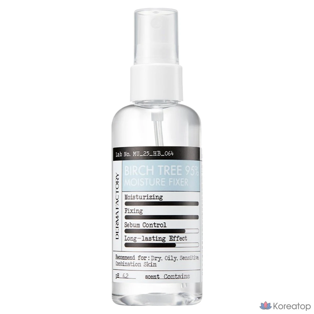 Derma Factory Birch 95% Moisture Fixer, 100 мл, 1 шт.