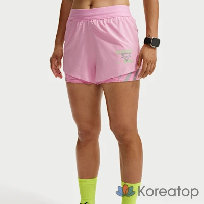 Шорты женские Nike Swift Dri-FIT Mid-Rise 2-in-1 Running Shorts, фото 2