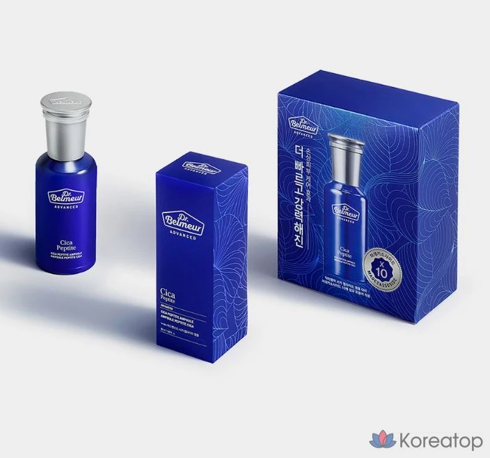 Ампула с пептидами центеллы азиатской Dr. Belmer Cica Peptide от The Face Shop, 50 мл, 1 шт.