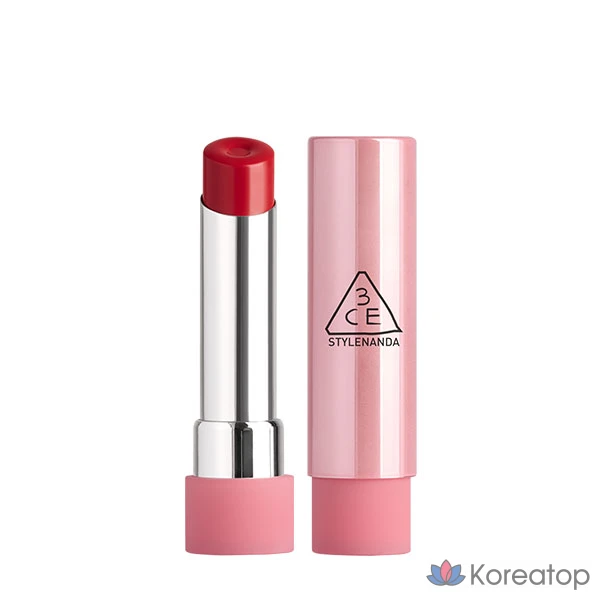 3CE Glaze Lip Glow, 1 шт., 3,2 г, малиновое покрытие