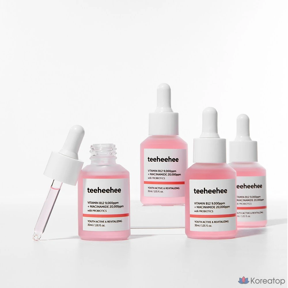 Сыворотка для повышения эластичности и разглаживания морщин Charmzone Tihihi с витамином B12, 1 шт., 30 мл