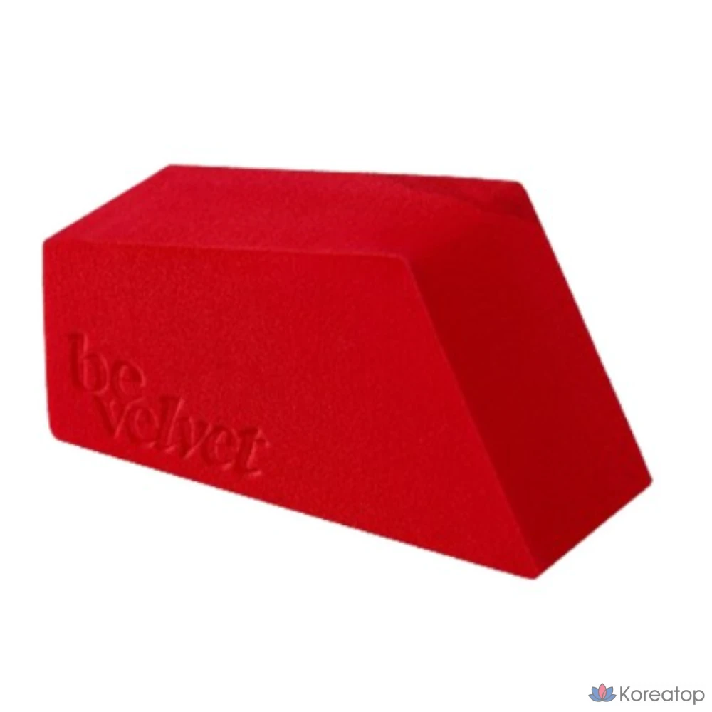 Бархатная губка для подгонки Espoir, красная, 1 шт.