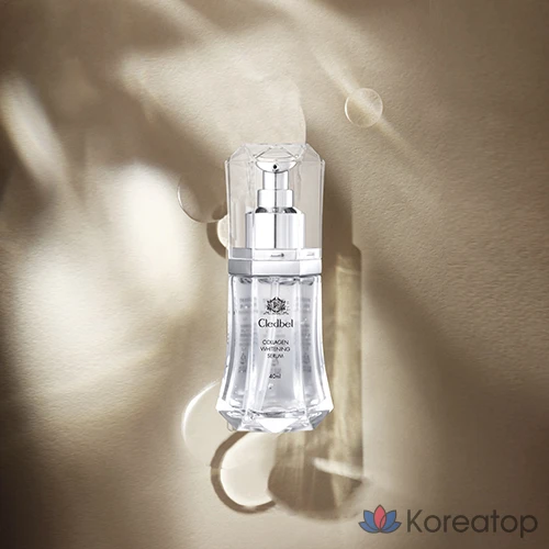 Набор для ухода Cledbel Collagen Whitening 4-piece Set (Skin Toner + Essence Lotion + Serum + Cream), 2 шт., фото 7