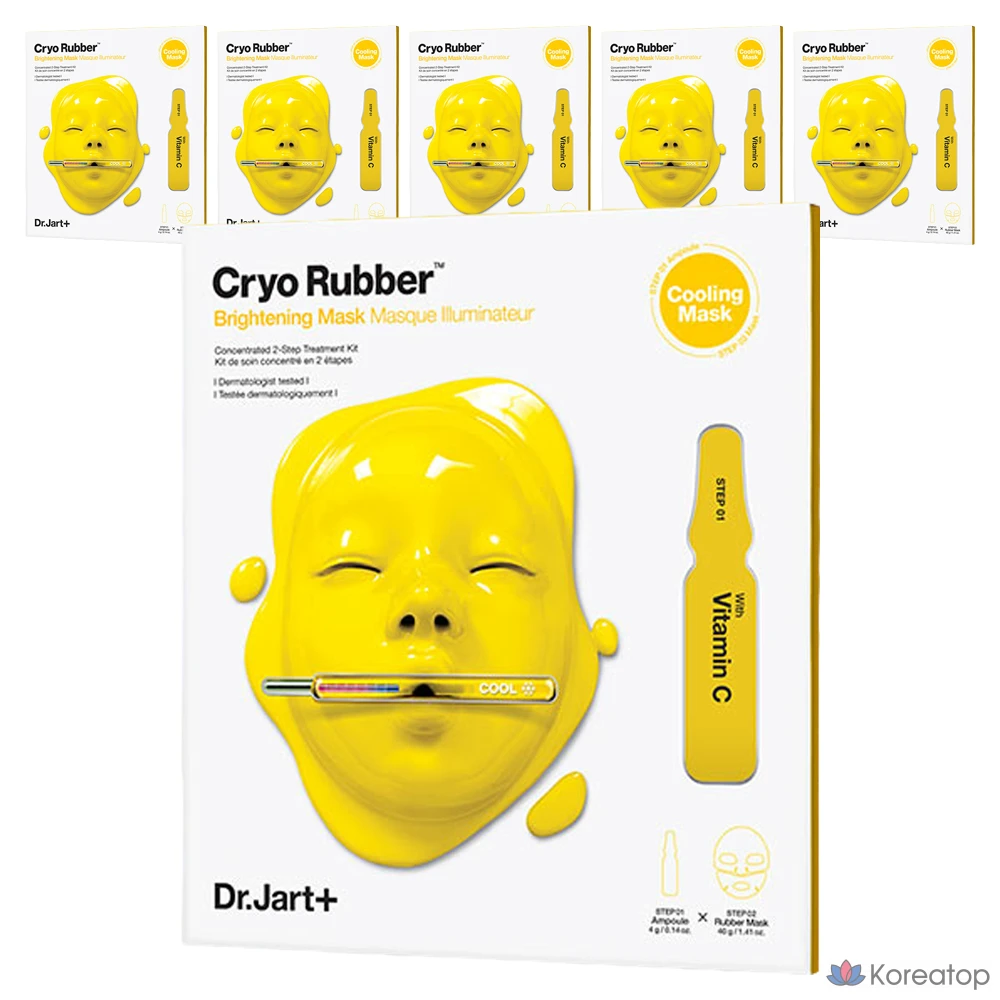 Осветляющая маска Dr. Jart+ Cryo Lover, 1 упаковка, 6 упаковок