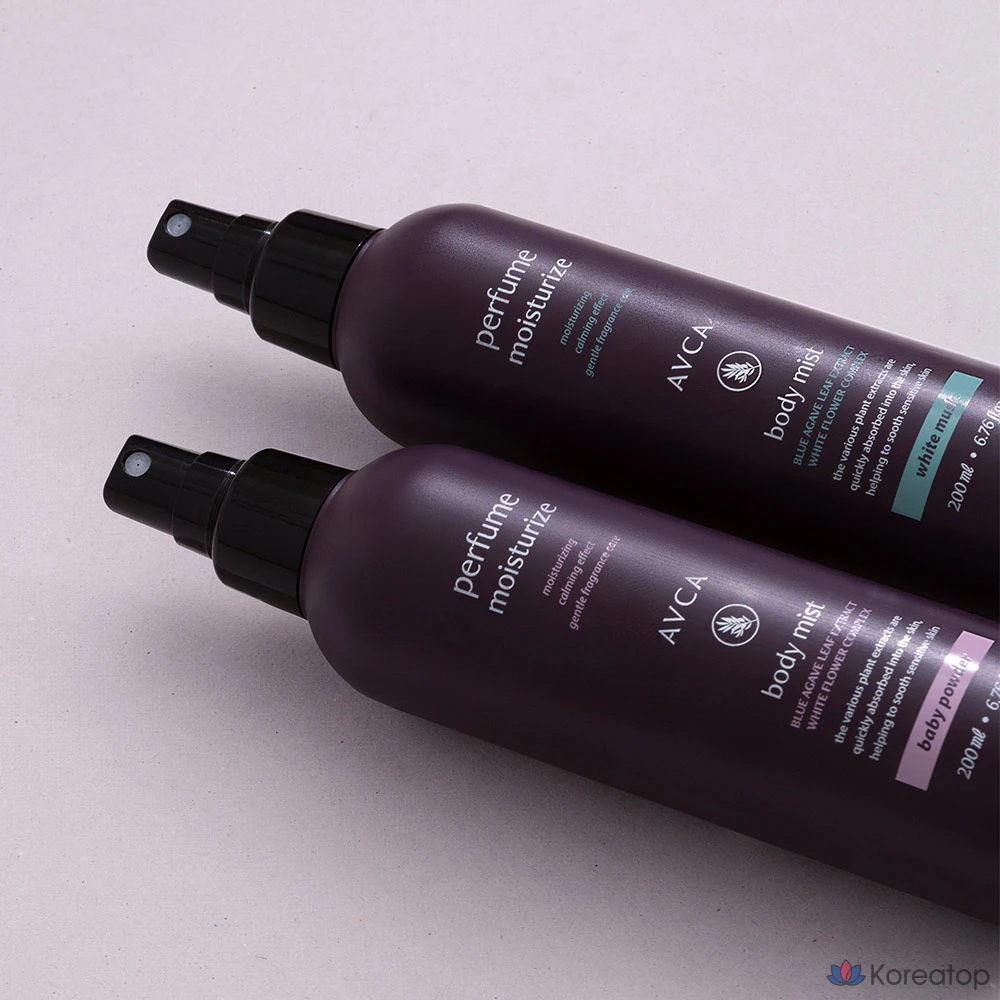 Парфюмерный спрей для тела AVCA с детской присыпкой, 200 мл, 1 шт.