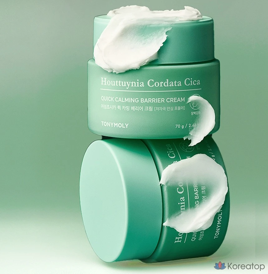 Успокаивающий защитный крем Tony Moly Eoseongcho Cica Quick Calming Barrier Cream, 70 г, 1 шт.
