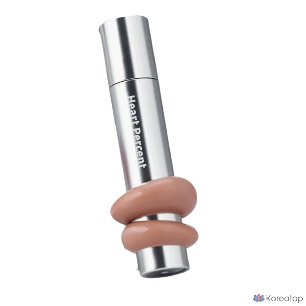 Тинт для губ Heart Percent Dot On Mood One Way Glowy Tint, оттенок 01 Bare Nude, 1 шт.