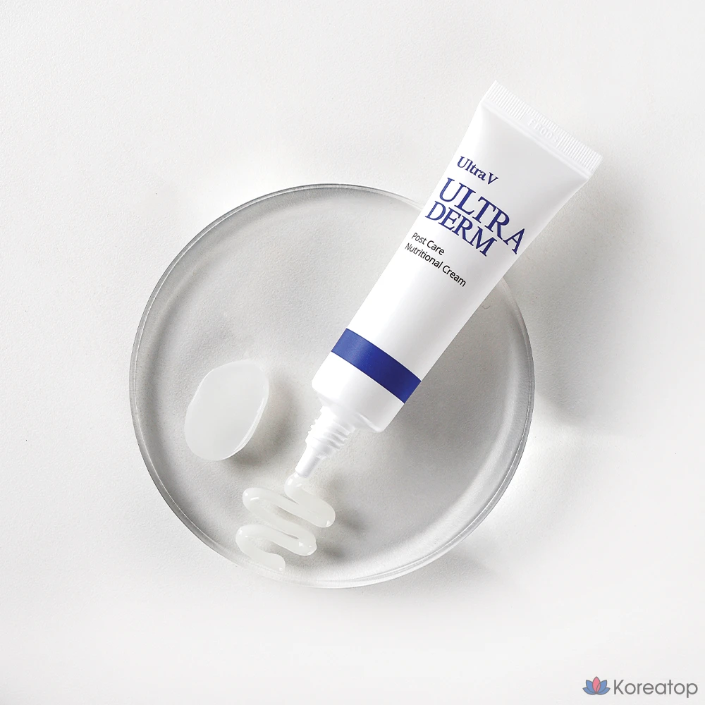 Крем Ultra Derm Cica 30 мл дерматологический крем для ухода после процедуры с EGF + набор из 2 успокаивающих масок, 1 комплект