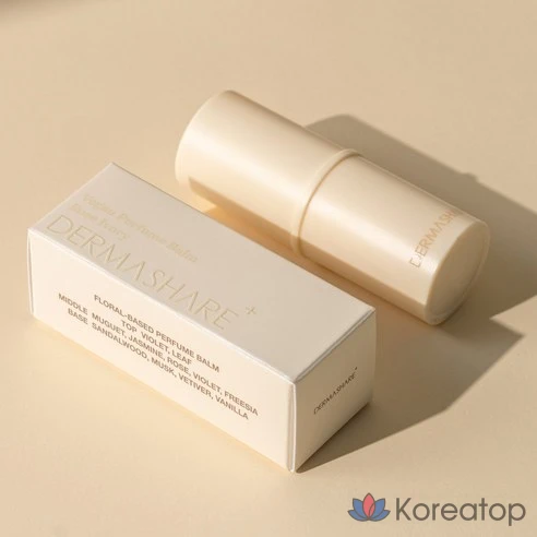 Веганский парфюмерный бальзам Dermashare Rose Ivory