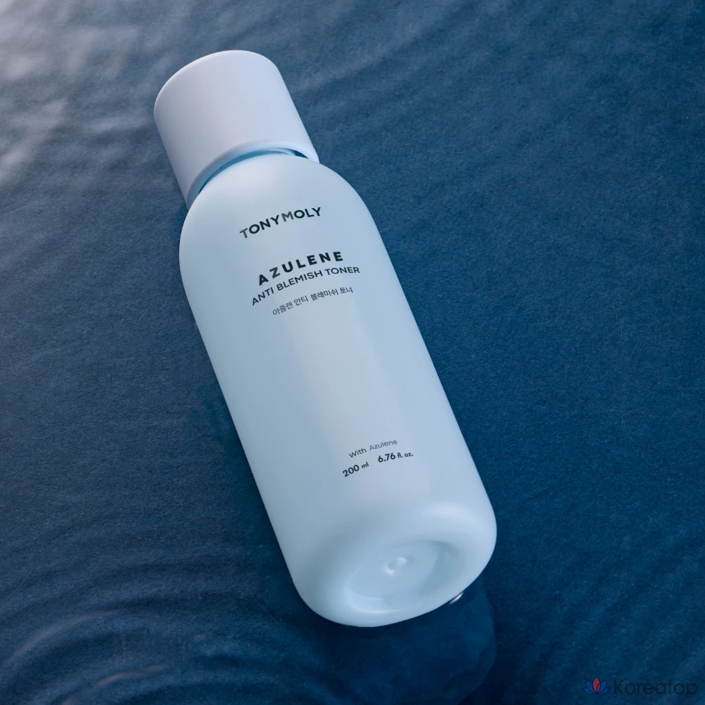 Тоник против несовершенств кожи Tony Moly Azulene, 1 шт., 200 мл