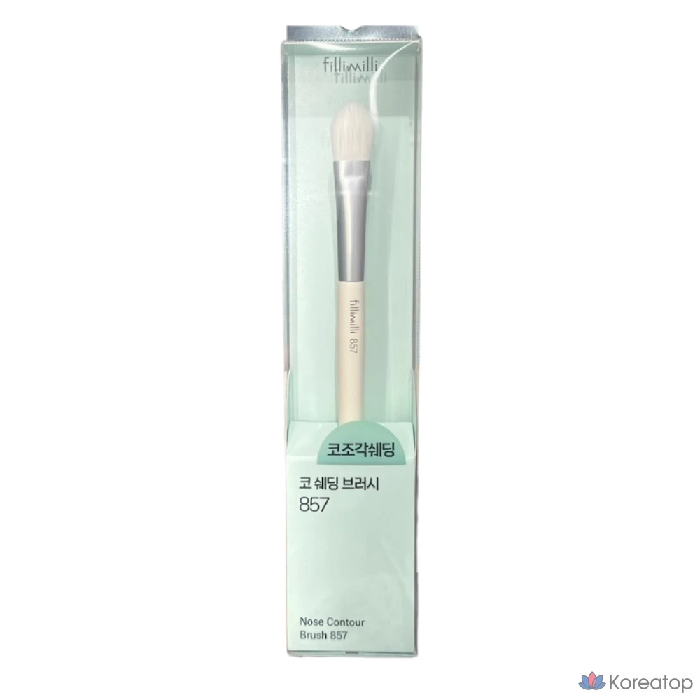 Кисть для контуринга носа Fillimilli Nose Shading Brush 857, 1 шт.