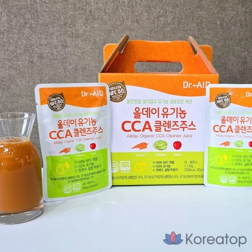 Органический детокс-сок Pepe Ka Detox Diet All Day Organic CCA Cleanse Juice