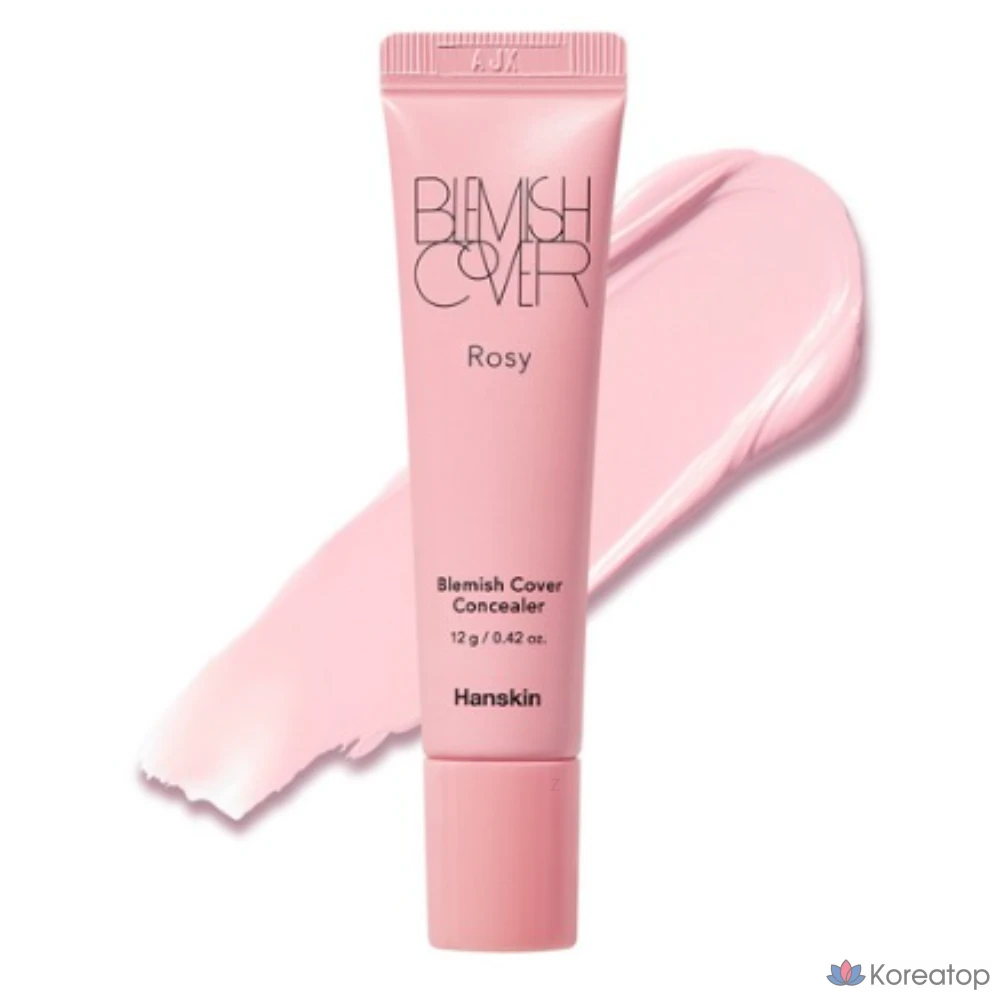 Консилер HANSKIN Blemish Cover, 12 г, 1 шт., цвет 01 Розовый