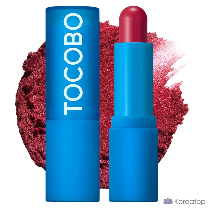 Бальзам для губ Tocobo Powder Cream Lip Balm, оттенок 031 Rose Burn, 3.5 г, 1 шт.