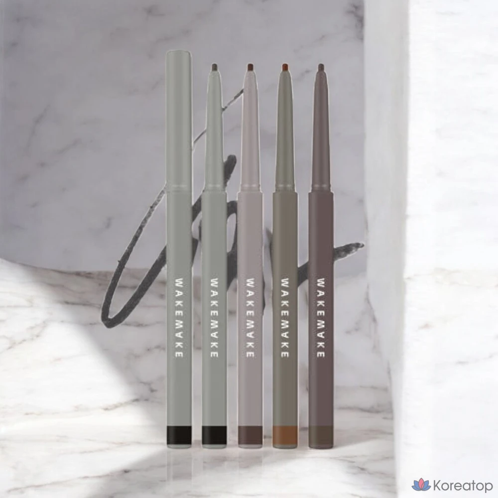 Подводка для глаз WAKEMAKE Real Ash Pencil Liner, 0.14g, № 06 Under Beige, 1 шт.