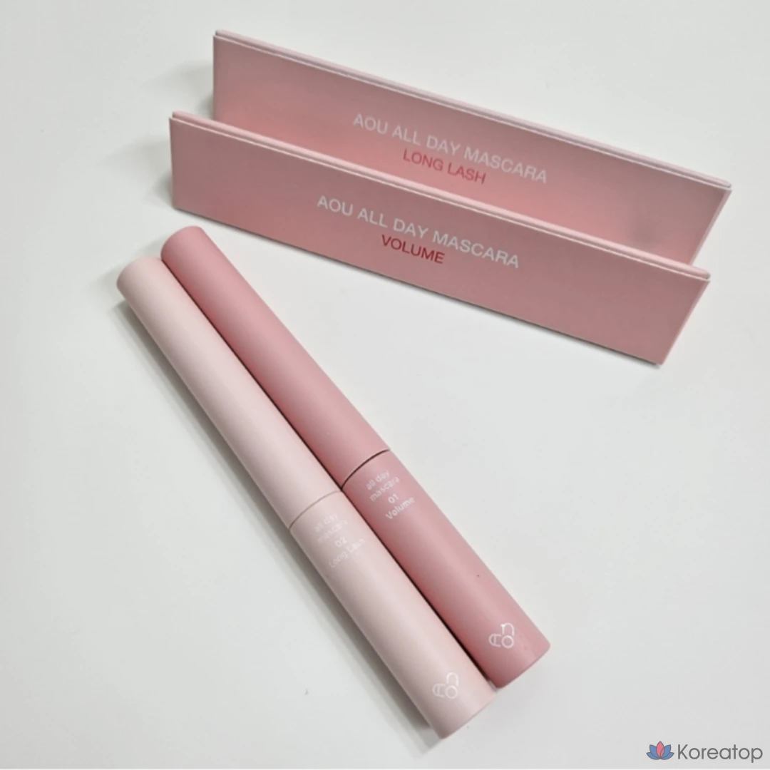 Тушь для ресниц AOU All Day Mascara, 02, черная, 1 шт.