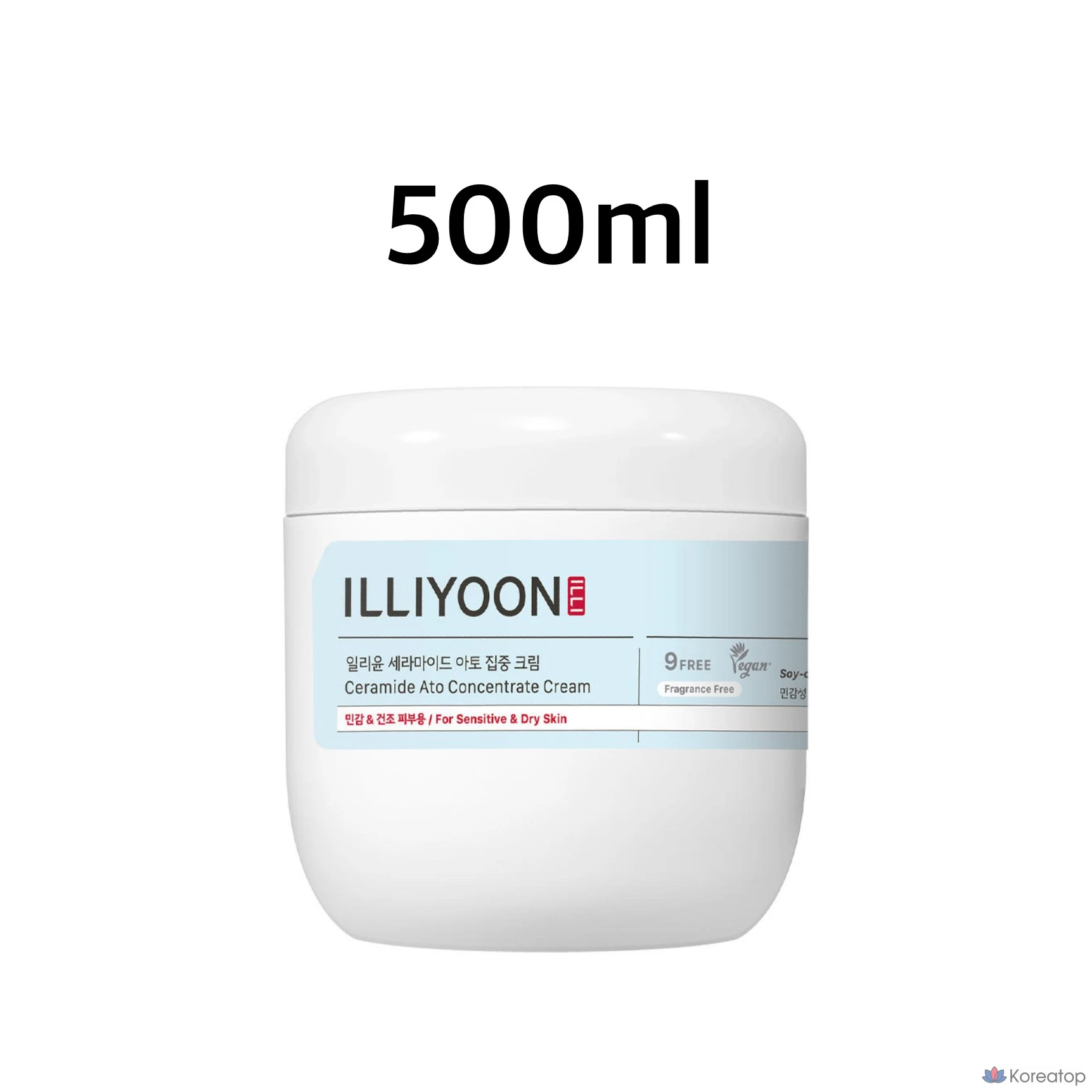 Интенсивный крем Illiyoon Ceramide Ato, 500 мл, 1 шт.