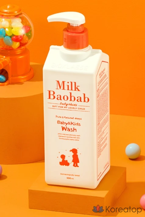 Детский гель для душа Milk Baobab, 500 мл, 1 шт.