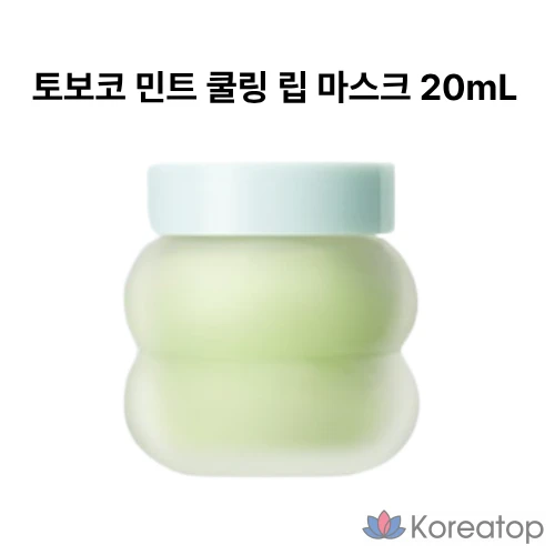 Охлаждающая маска для губ Tokobo Mint, 1 шт., 20 мл