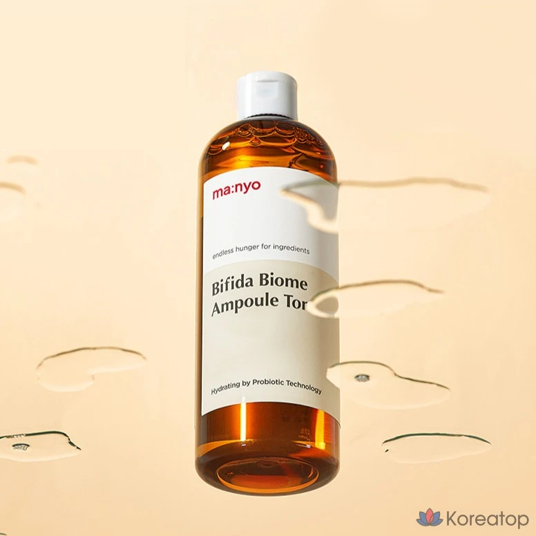 Тонер Manyo Bifida Biome Ampoule Toner, 400 мл, 1 шт., фото 4