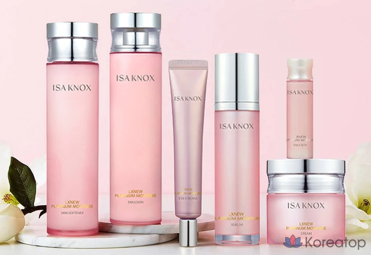 Базовый увлажняющий набор Isa Knox Platinum, 1 комплект