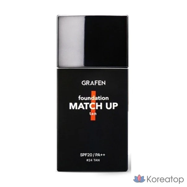 Тональный крем GRAFEN Match Up Foundation, 40 мл, оттенок 24 Tan, 1 шт.