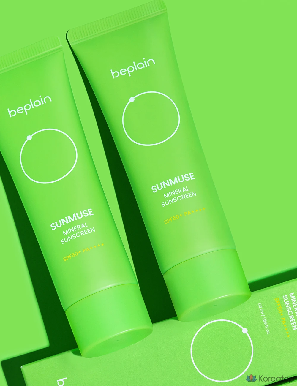 Солнцезащитный крем Beplain Sunmuse Mint Green SPF50+ PA++++, 50 мл, 1 шт.