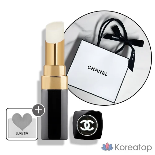 Бальзам для губ Chanel Rouge Nourishing Color Lip Balm Coco Baume, оттенок 900 Transparent, 3 г, 1 шт.