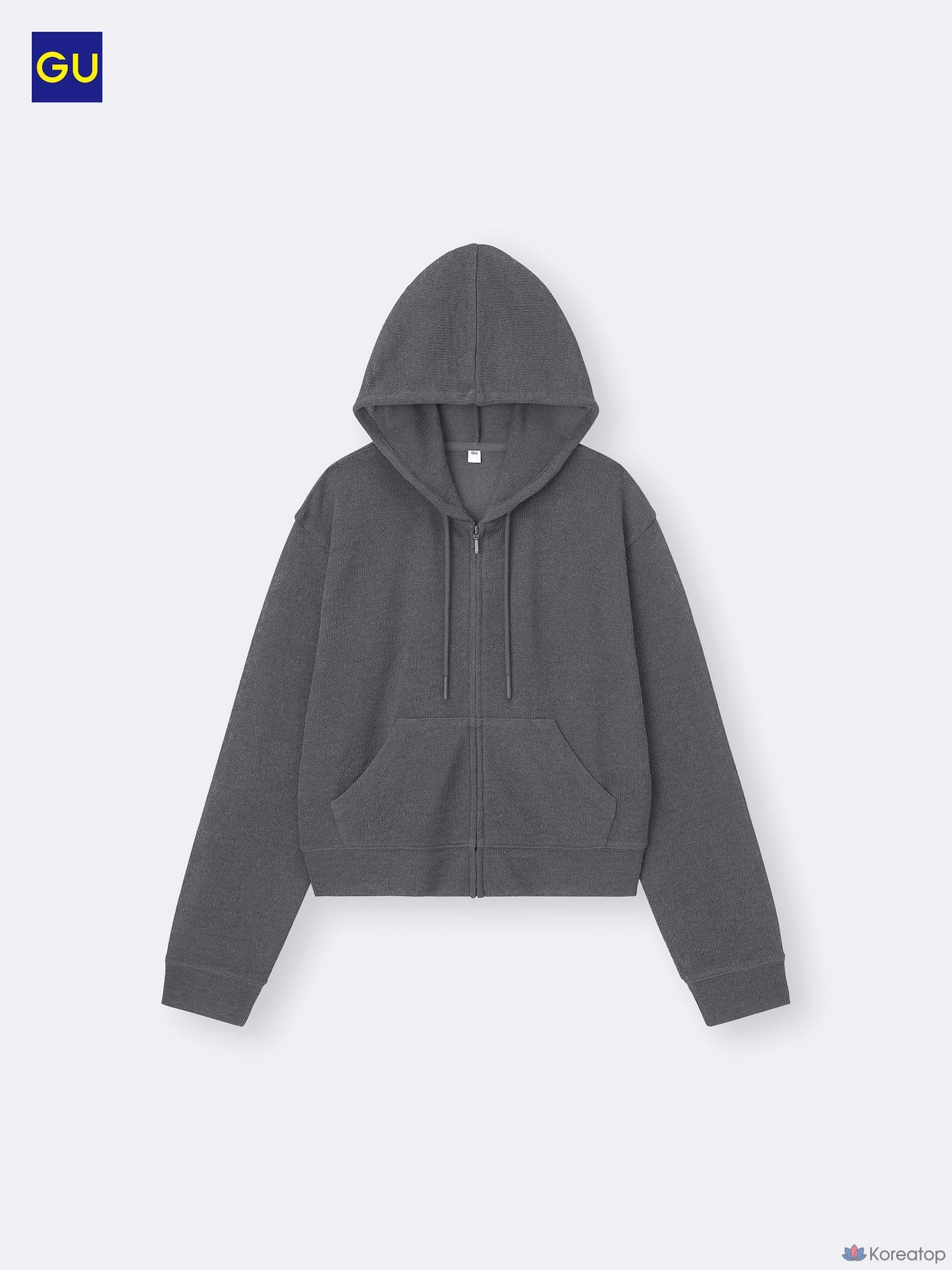 Худи на молнии Uniqlo Loop Yarn Full-Zip Hoodie