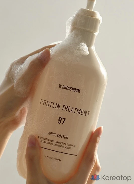Средство от выпадения волос W.Dressroom Protein Hair Loss Relief Treatment № 97 April Cotton, 1 л, 1 шт.