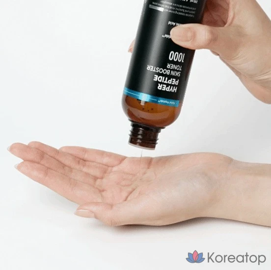 Тоник для лица WELLAGE Hyper Peptide Skin Booster, 200 мл, 1 шт.