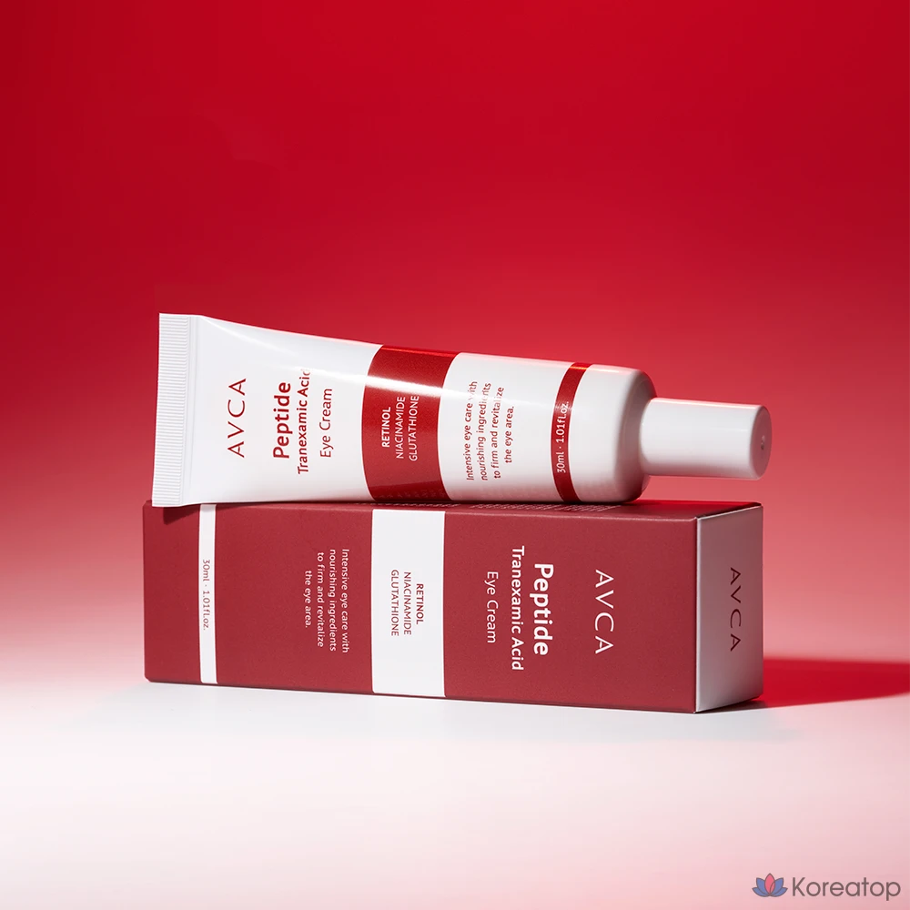 Укрепляющий крем для глаз AVCA с пептидами и транексамовой кислотой, 1 шт., 30 мл