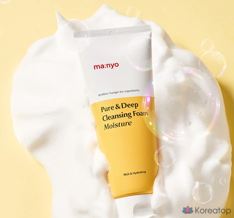Пенка для глубокого очищения кожи Manyo Factory Pure &amp; Deep Cleansing Foam, 200 мл, 1 шт.