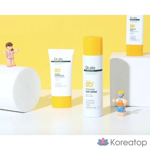 Водостойкий солнцезащитный крем SPF50+ PA++++ Dr. Ato Derma