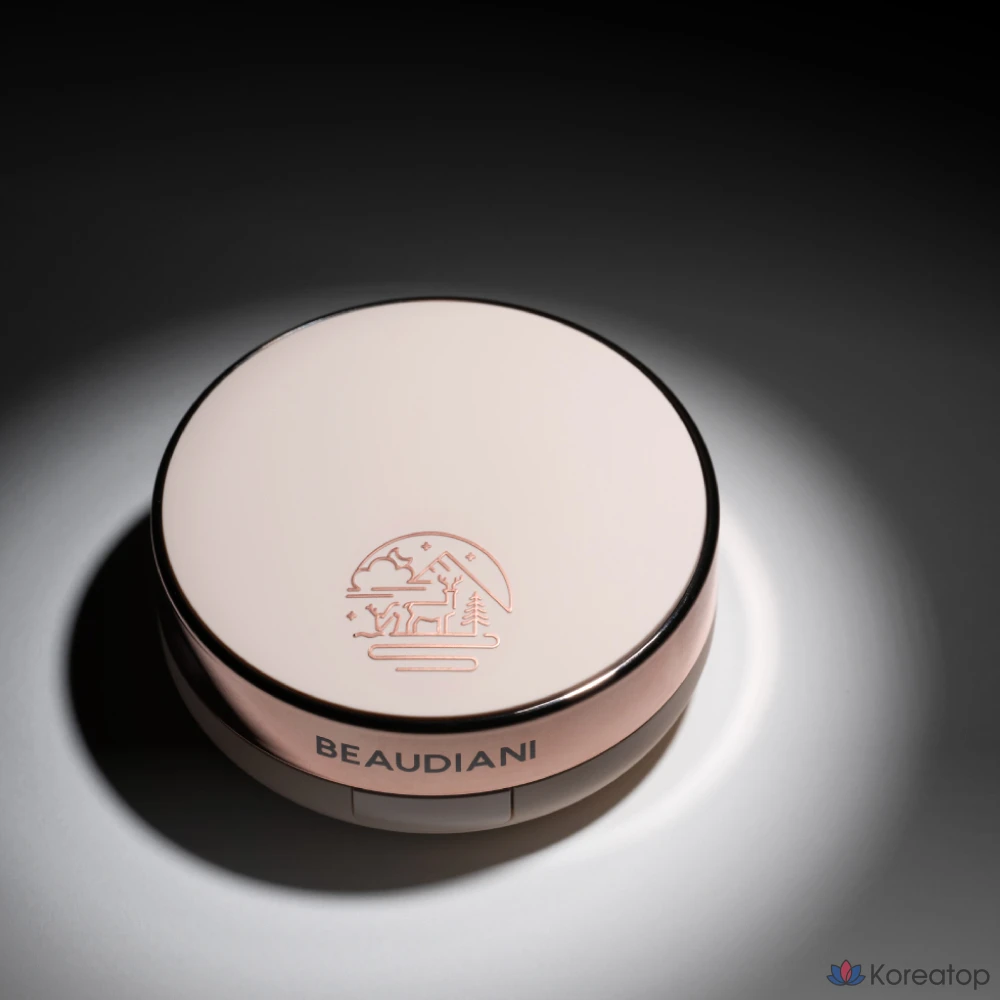 Кушон с сетчатой подушечкой Beaudiani Natural Daily, оттенок 1, 12 г, 2 шт., фото 7