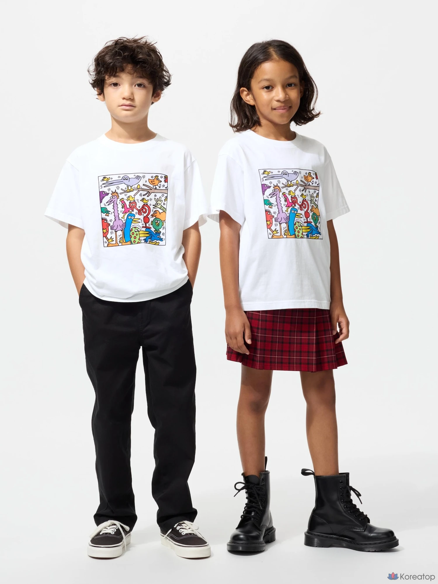 Футболка детская Uniqlo NY Pop Art UT Keith Haring A
