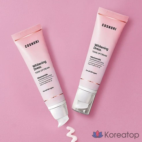 Cosnori Whitening dress Отбеливающий крем для лица и тела с ниацинамидом