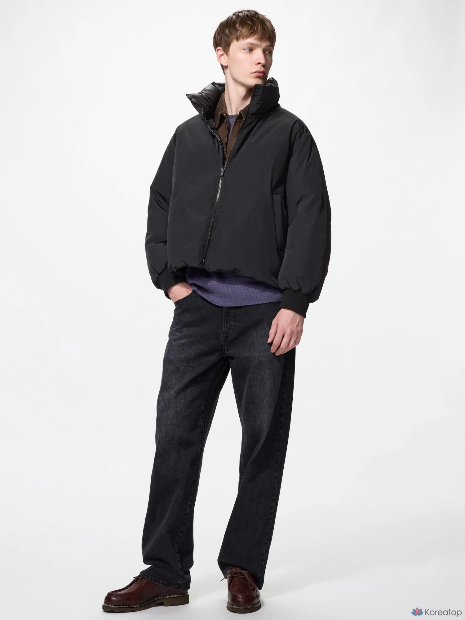Пуховик Uniqlo Reversible Down Short Jacket