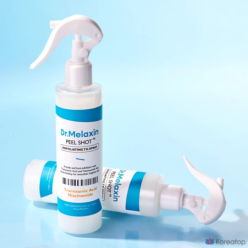 Отшелушивающий скраб-спрей для тела Dr.Melaxin Peel Shot Exfoliating TX, 1 шт., 200 мл