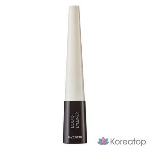 Жидкая подводка для глаз The Saem, 1 шт., темно-черный цвет 01