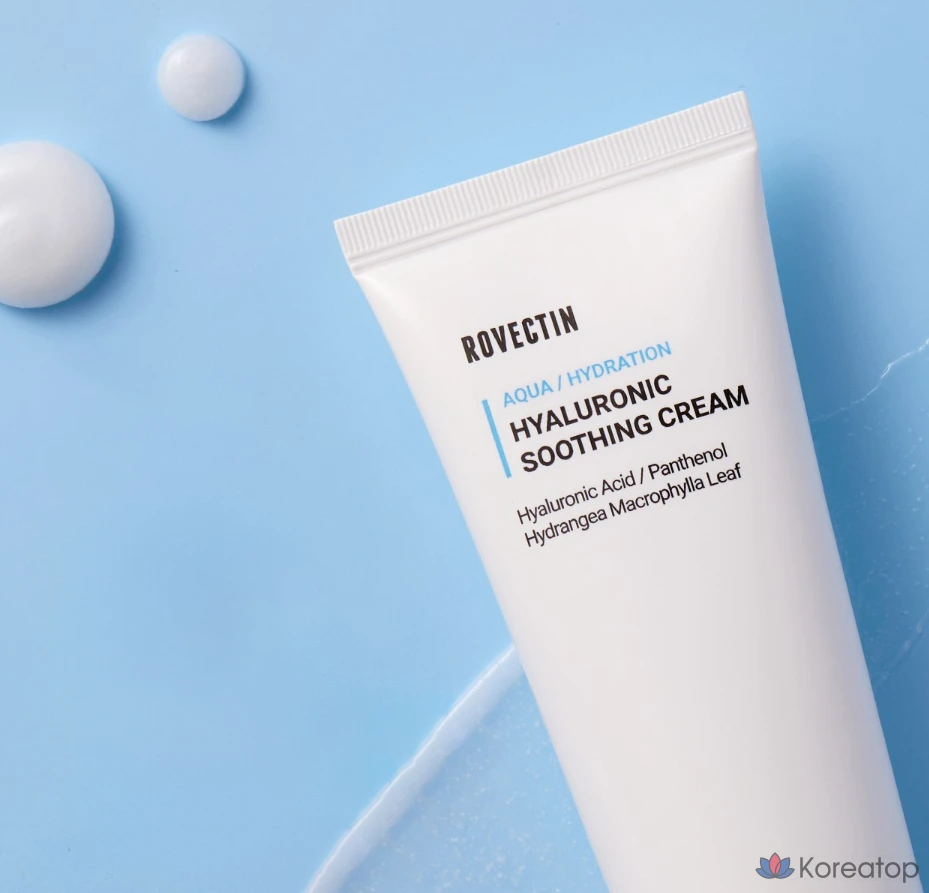 Успокаивающий крем Rovectin Aqua с гиалуроновой кислотой, 1 шт., 60 мл